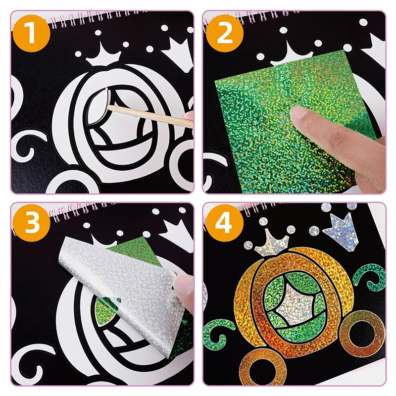 Art Craft Magnet - Art Kit Fun Foil Art For