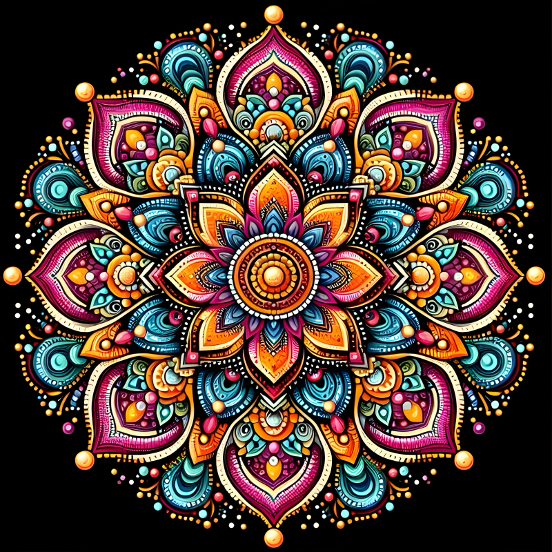 Art Craft Things - 5D DIY Diamond Painting Flower Kit