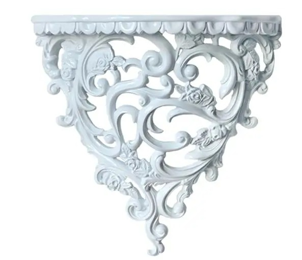 Art Craft Vase - European Floating Shelf TV Furnishing Photo