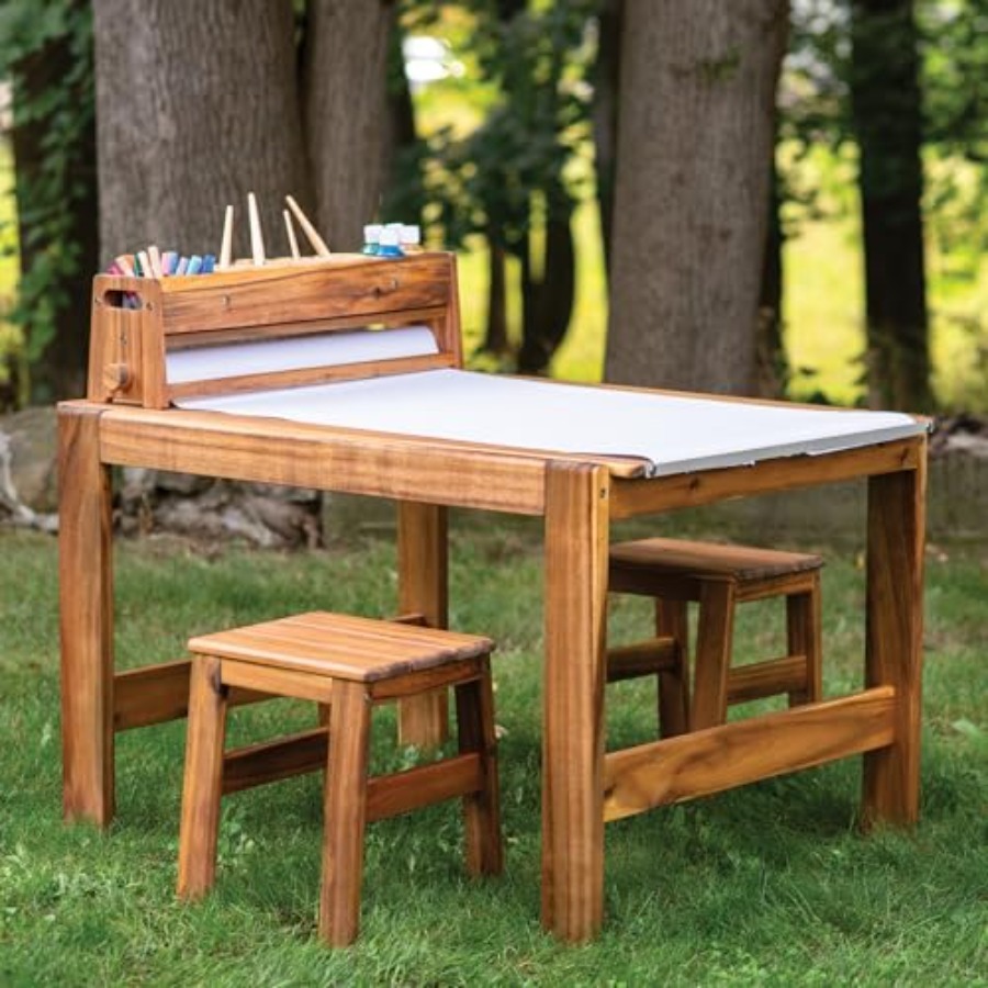 Art Craft Cup - Acadia Outdoor Art Table and Stool
