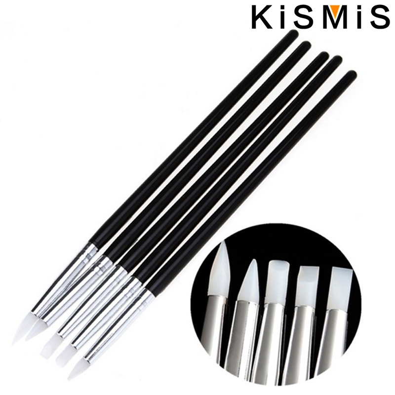 Art Craft Building - KISMIS 5Pcs/Set Soft Silicone Nail Art