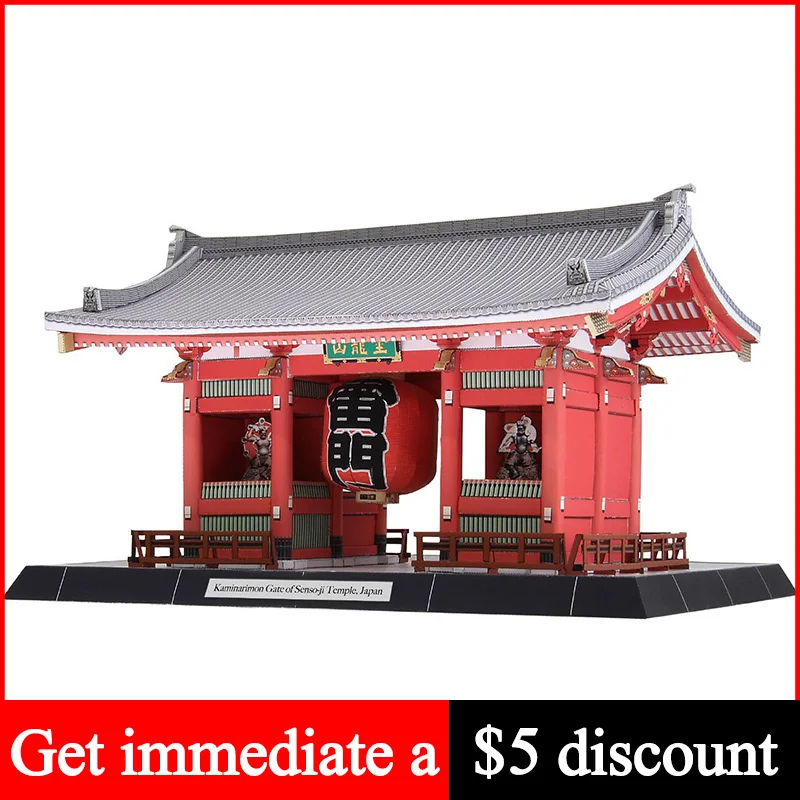 Art Craft Building - Japan Kaminarimon Gate of Senso-ji Temple