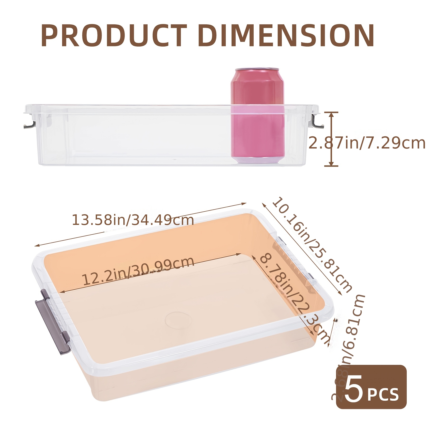 us5pcs Clear Plastic Storage B - Art Craft Game 리뷰 및 가격