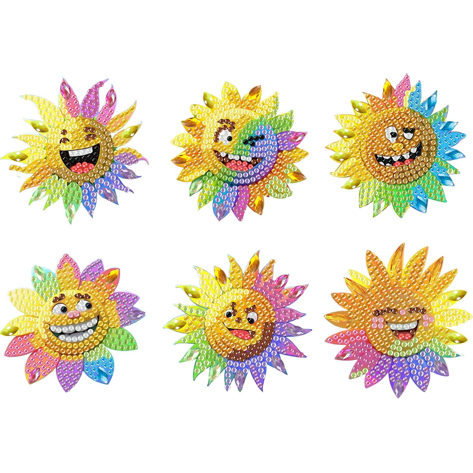 6Pcs Diamond Painting Refriger - Art Craft Magnet 리뷰 및 가격