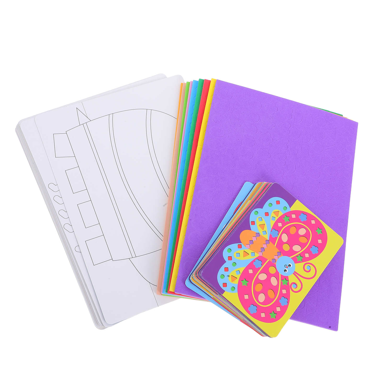 1 Set EVA Foam Stickers Puzzle - Art Craft Game 리뷰 및 가격
