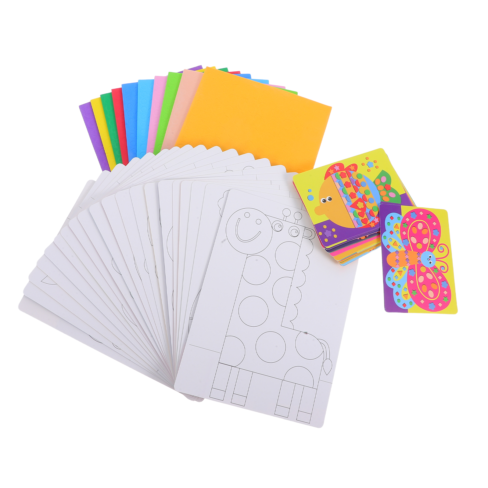 1 Set EVA Foam Stickers Puzzle - Art Craft Game 리뷰 및 가격