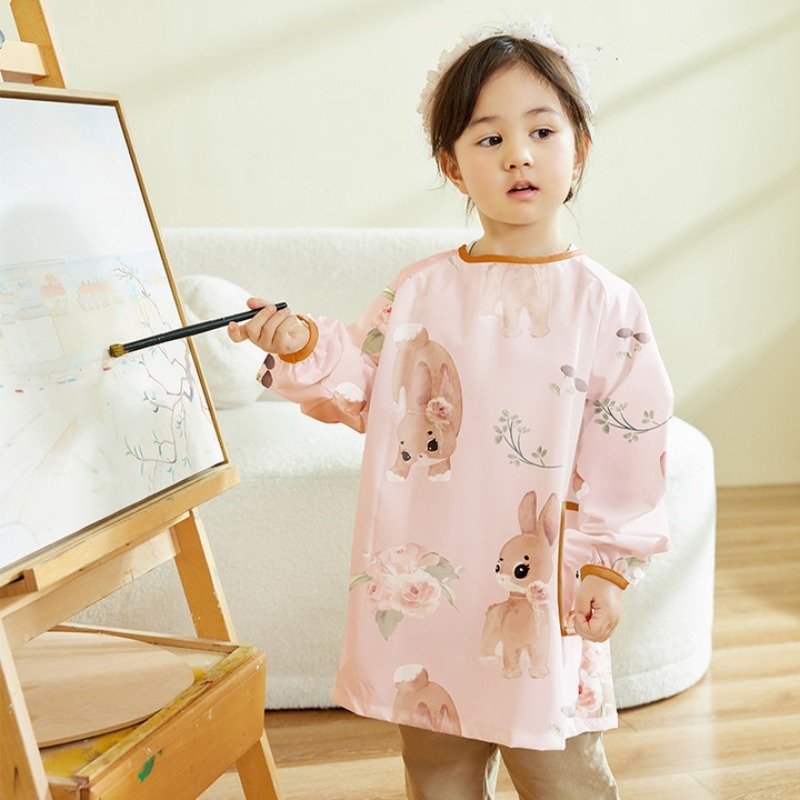 Children Waterproof Art Cover  - Art Craft Classes 리뷰 및 가격