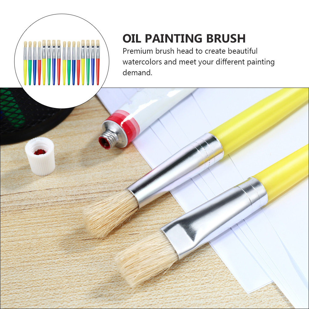 16Pcs Kids Paint Brush Set Pla - Art Craft Classes 리뷰 및 가격