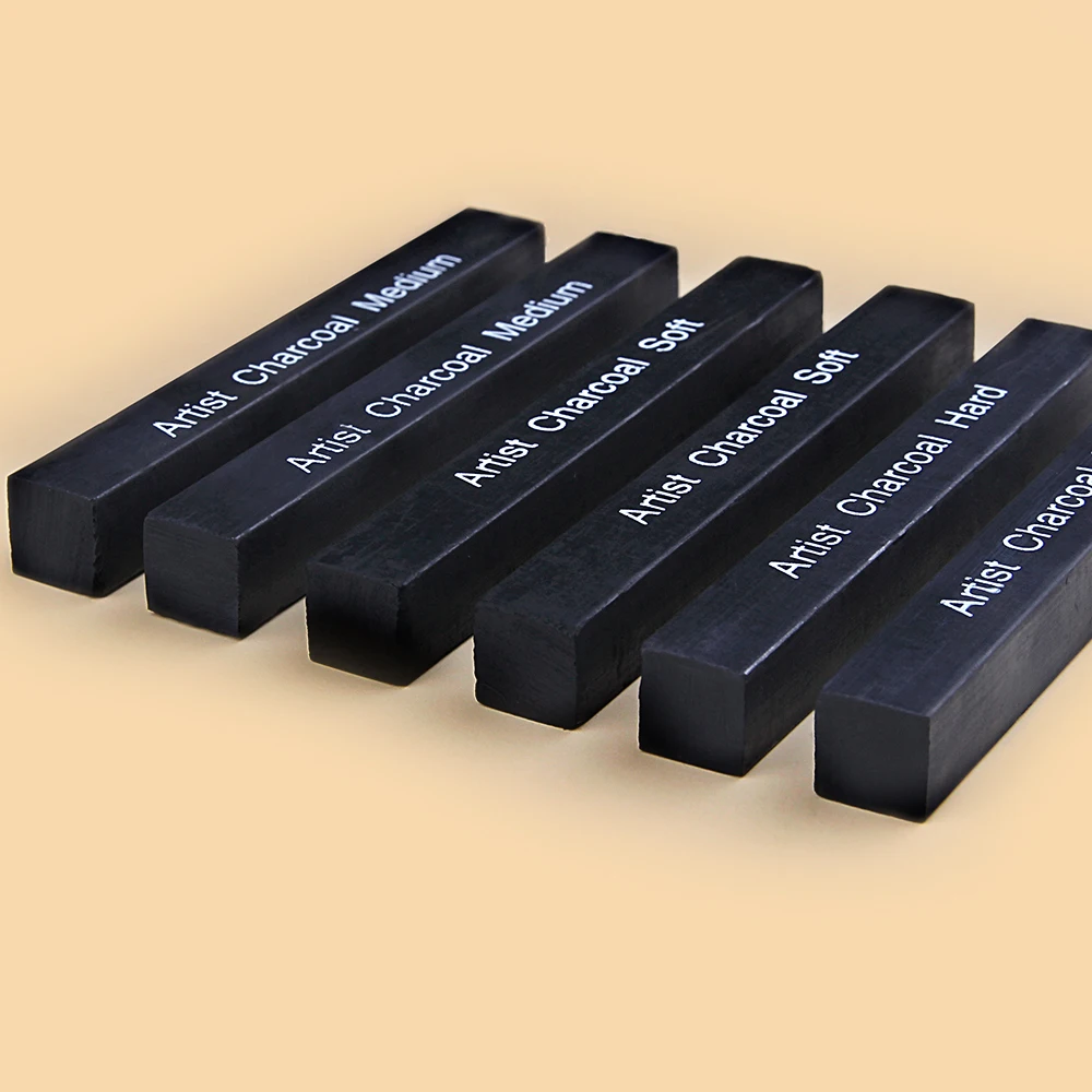 6pcs Sketch Charcoal Bars Set  - Sketching Charcoal Set 리뷰 및 가격
