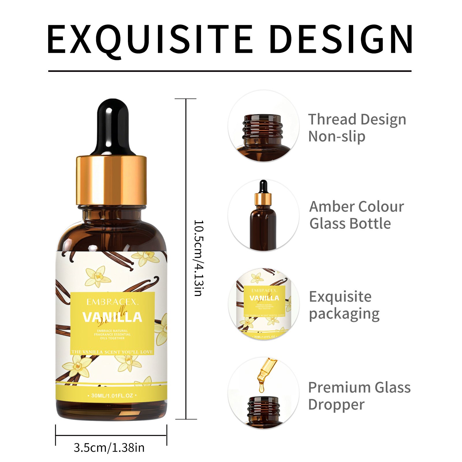 30ml Vanilla Essential Oil Per - Art Craft Things 리뷰 및 가격