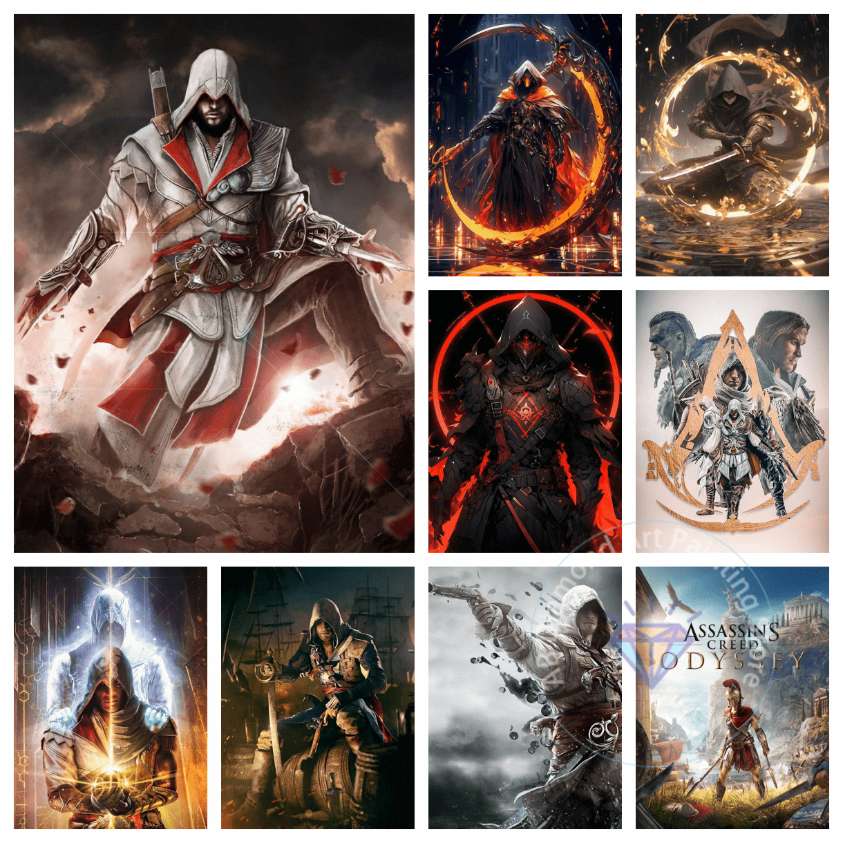 Assassin's Creed Game AB Diamo - Art Craft Game 리뷰 및 가격
