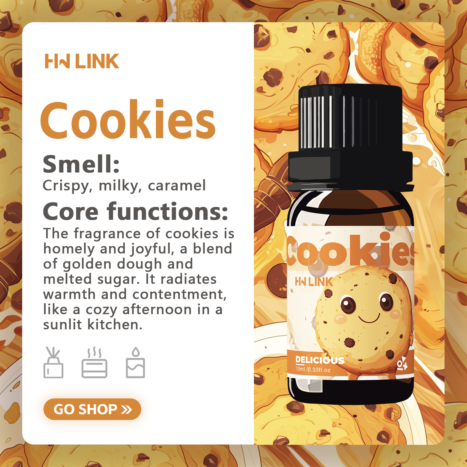 10ml Cookies Essential Oils Pe - Art Craft Things 리뷰 및 가격