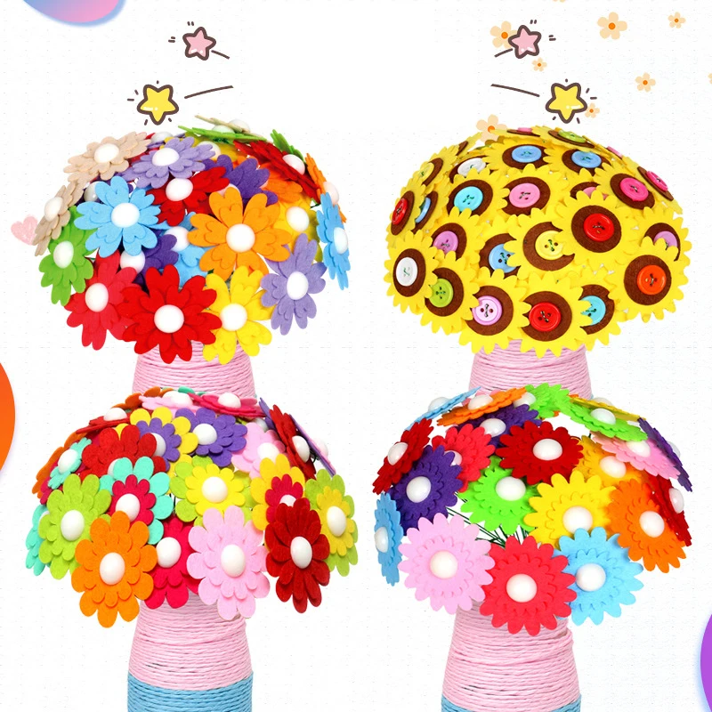 Flower Craft Kit Bouquet with  - Art Craft Vase 리뷰 및 가격