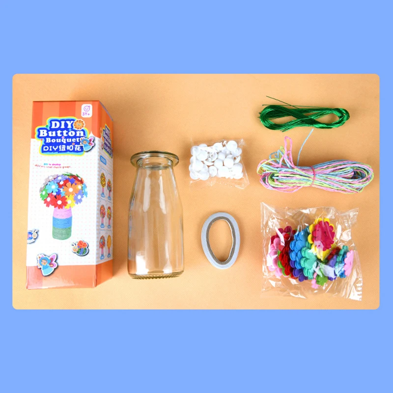 Flower Craft Kit Bouquet with  - Art Craft Vase 리뷰 및 가격
