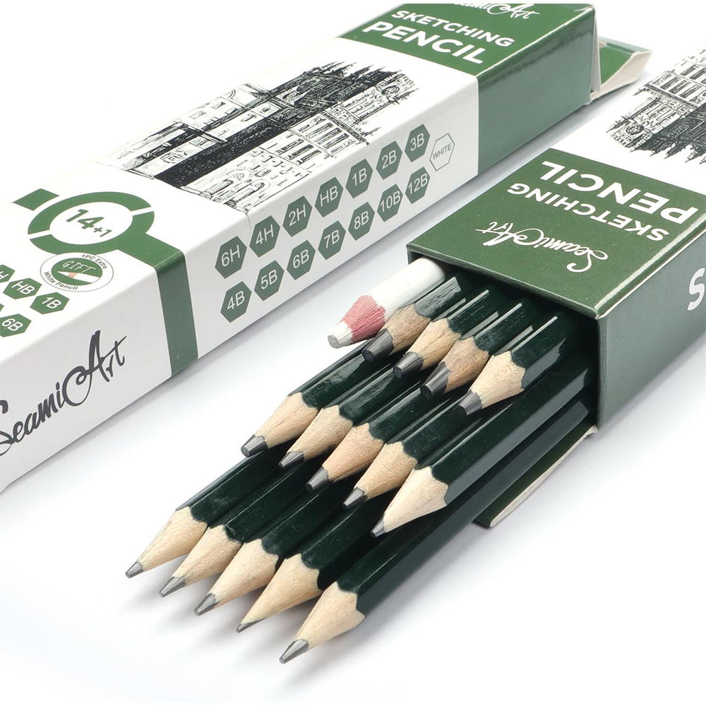 14PCS Sketching Pencil Set (6H - Sketching Charcoal Set 리뷰 및 가격