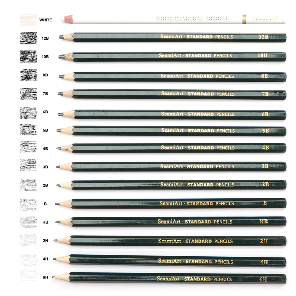 14PCS Sketching Pencil Set (6H - Sketching Charcoal Set 리뷰 및 가격