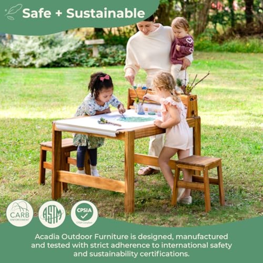 Acadia Outdoor Art Table and S - Art Craft Cup 리뷰 및 가격