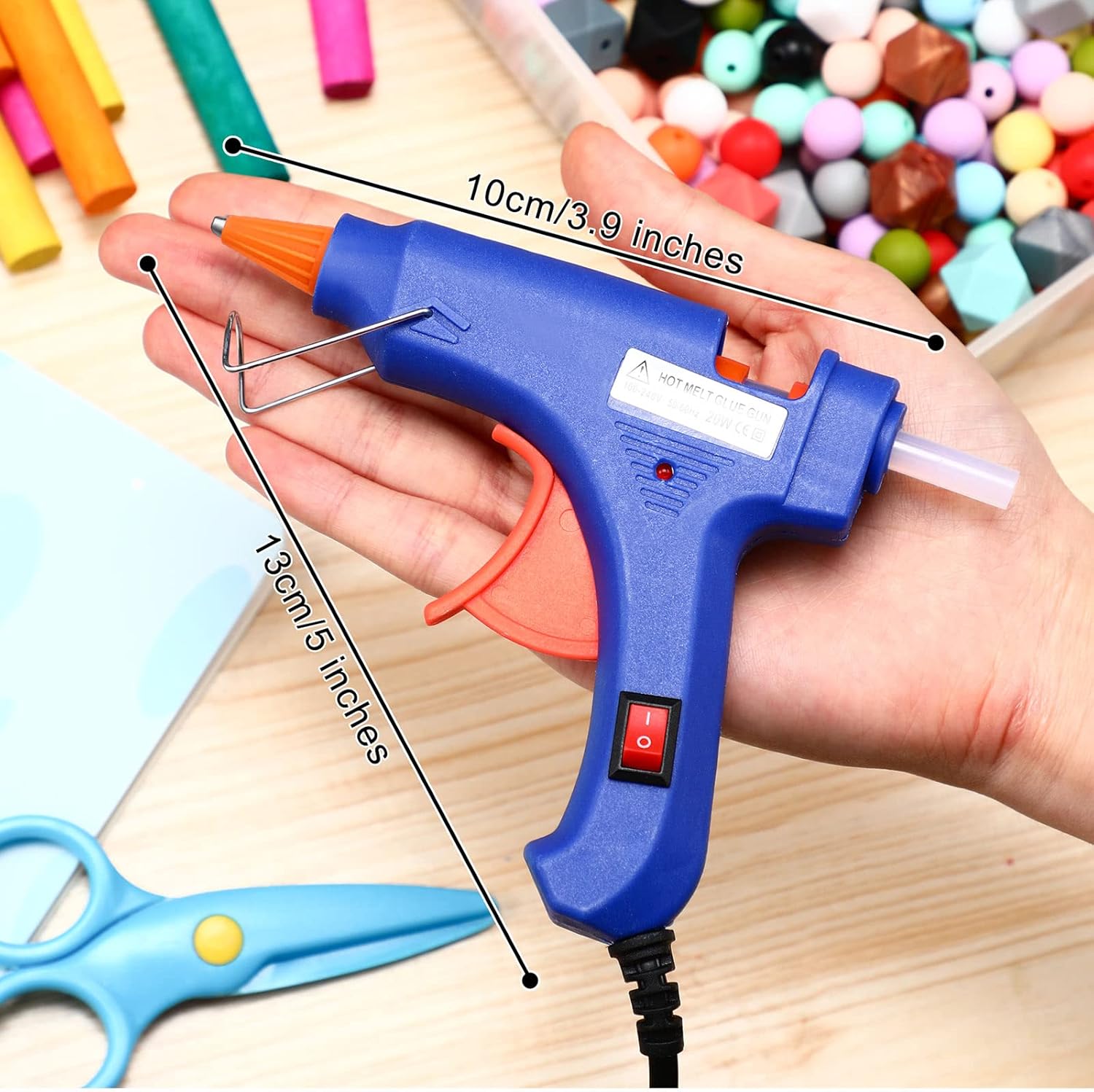 4 Pieces Mini Hot Glue Gun Wit - Art Craft Classes 리뷰 및 가격