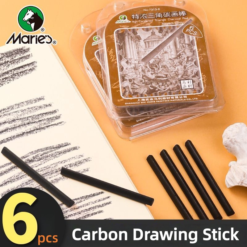 Triangle charcoal drawing stic - Sketching Charcoal Set 리뷰 및 가격