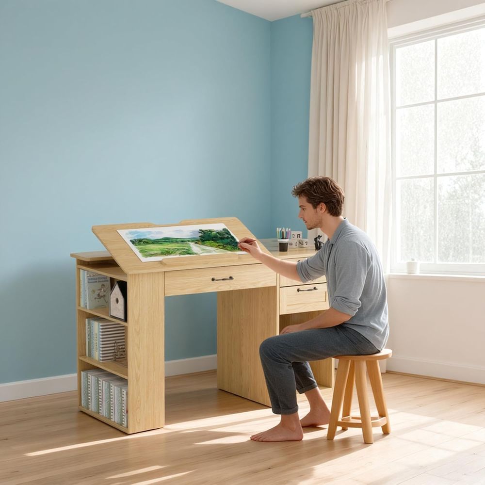 Adjustable Desk with Storage,  - Art & Craft Paper Ideas For Kids 리뷰 및 가격