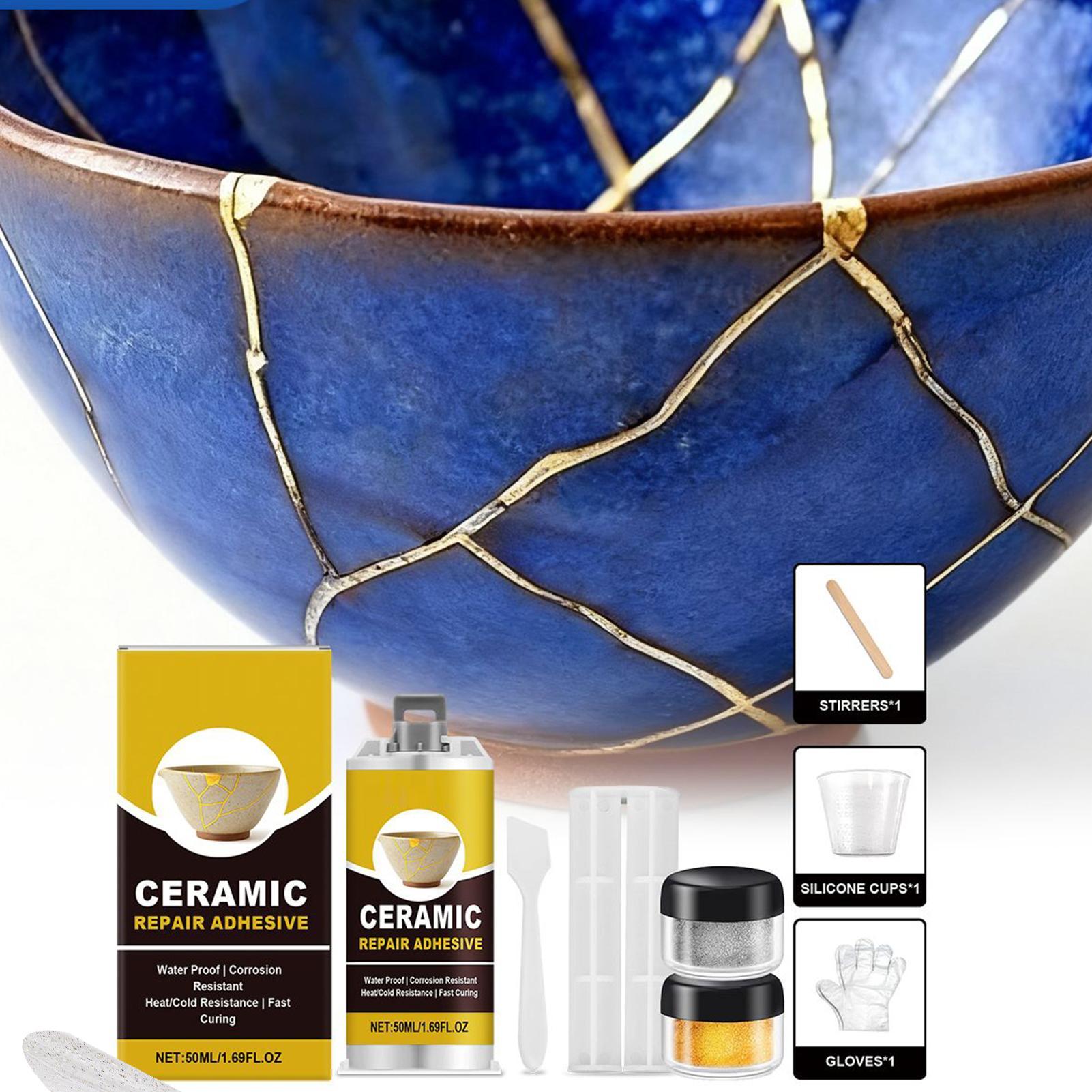 Porcelaine Repair Kit Gold Cer - Art Craft Cup 리뷰 및 가격