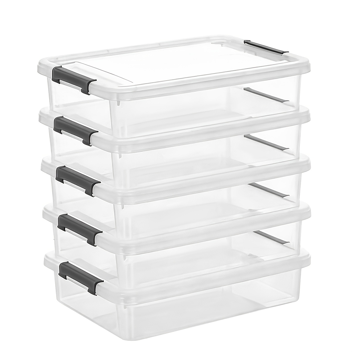 5pcs Clear Plastic Storage Box - Art Craft Game 리뷰 및 가격