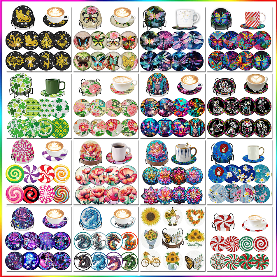 SDOYUNO 8pcs Diamond Art Coast - Art Craft Cup 리뷰 및 가격