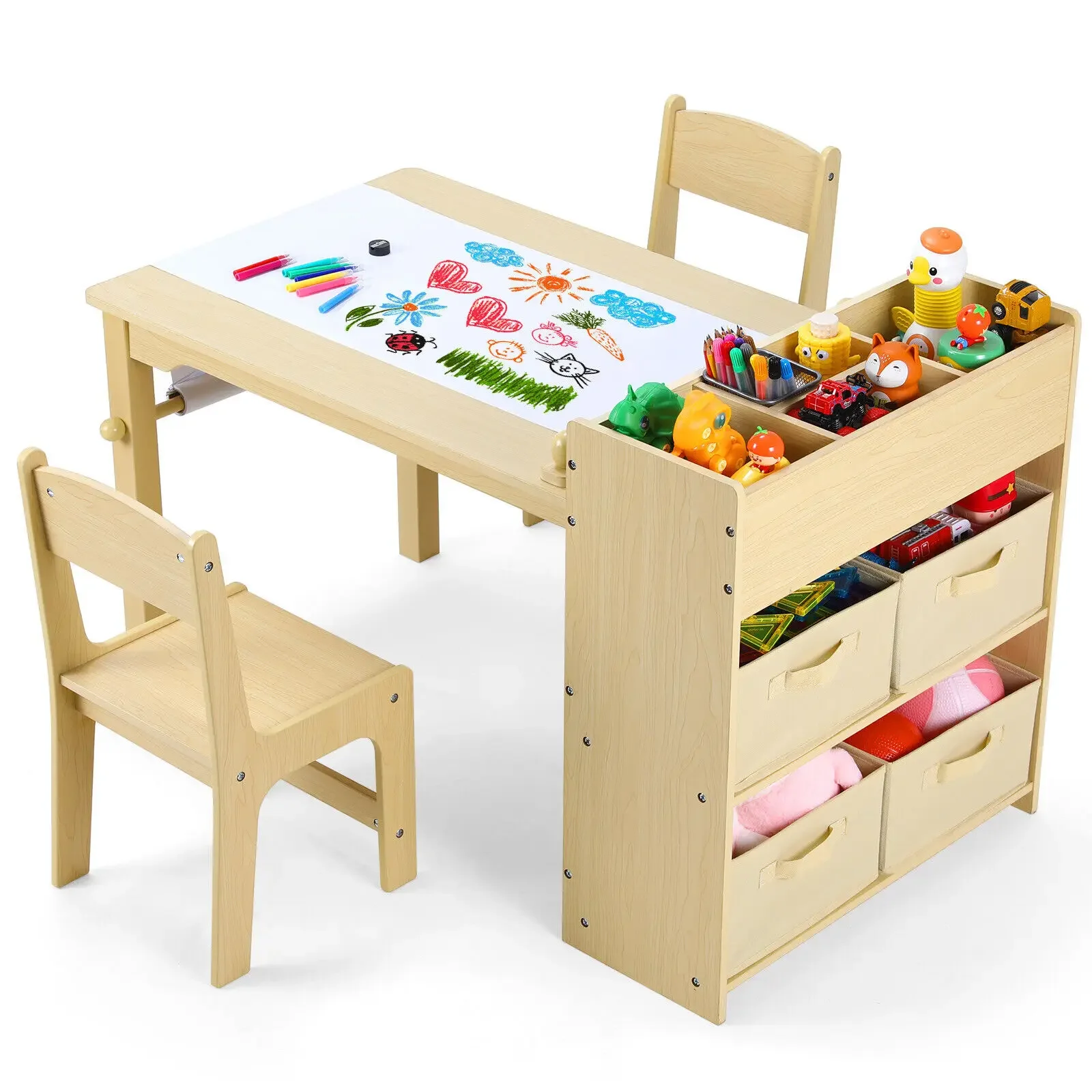 Kids Art Table & 2 Chairs Set  - Art And Craft Quotes For Kids 리뷰 및 가격