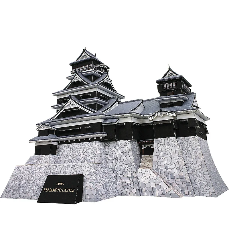 Japan Kumamoto Castle Mini 3D  - Art Craft Building 리뷰 및 가격