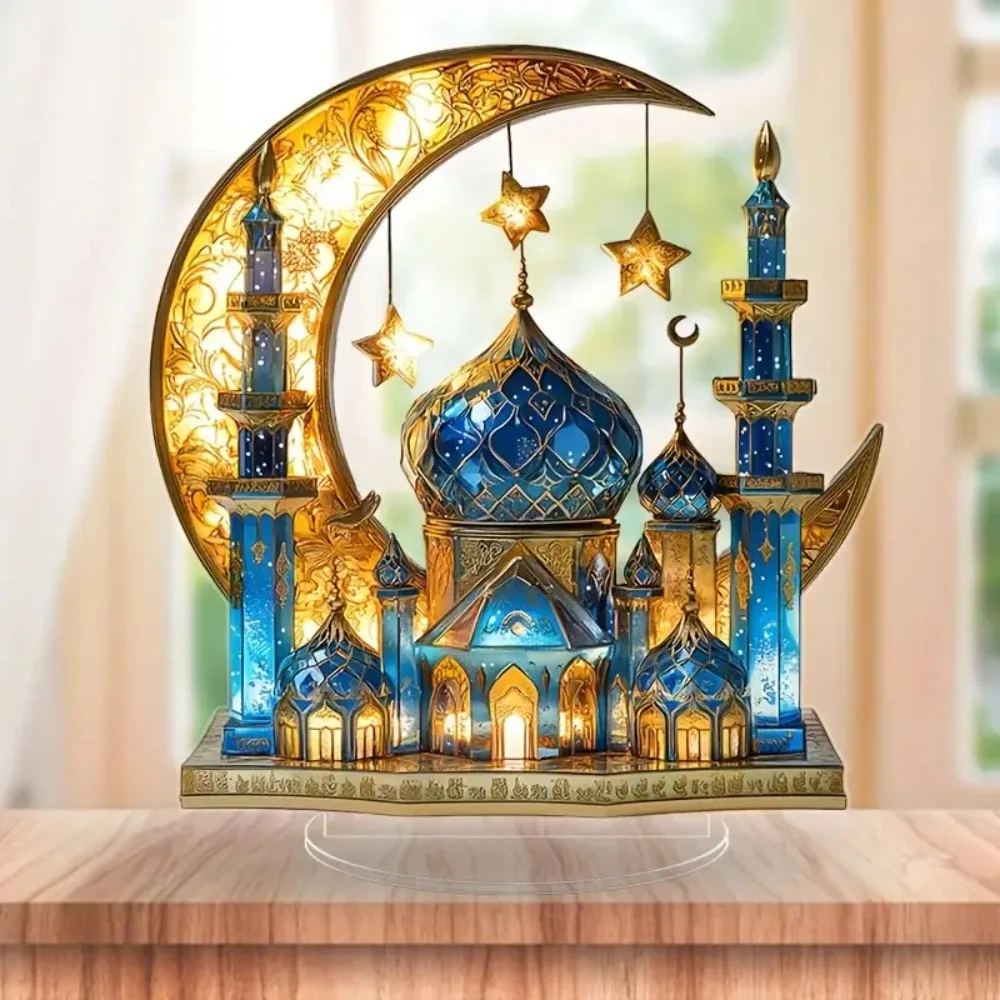 Ramadan 2D Acrylic Art Ornamen - Art Craft Building 리뷰 및 가격