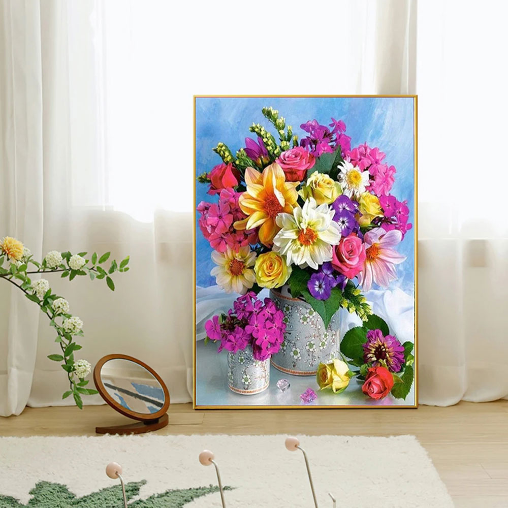 Full Diamond Mosaic Flower 5D  - Art Craft Vase 리뷰 및 가격