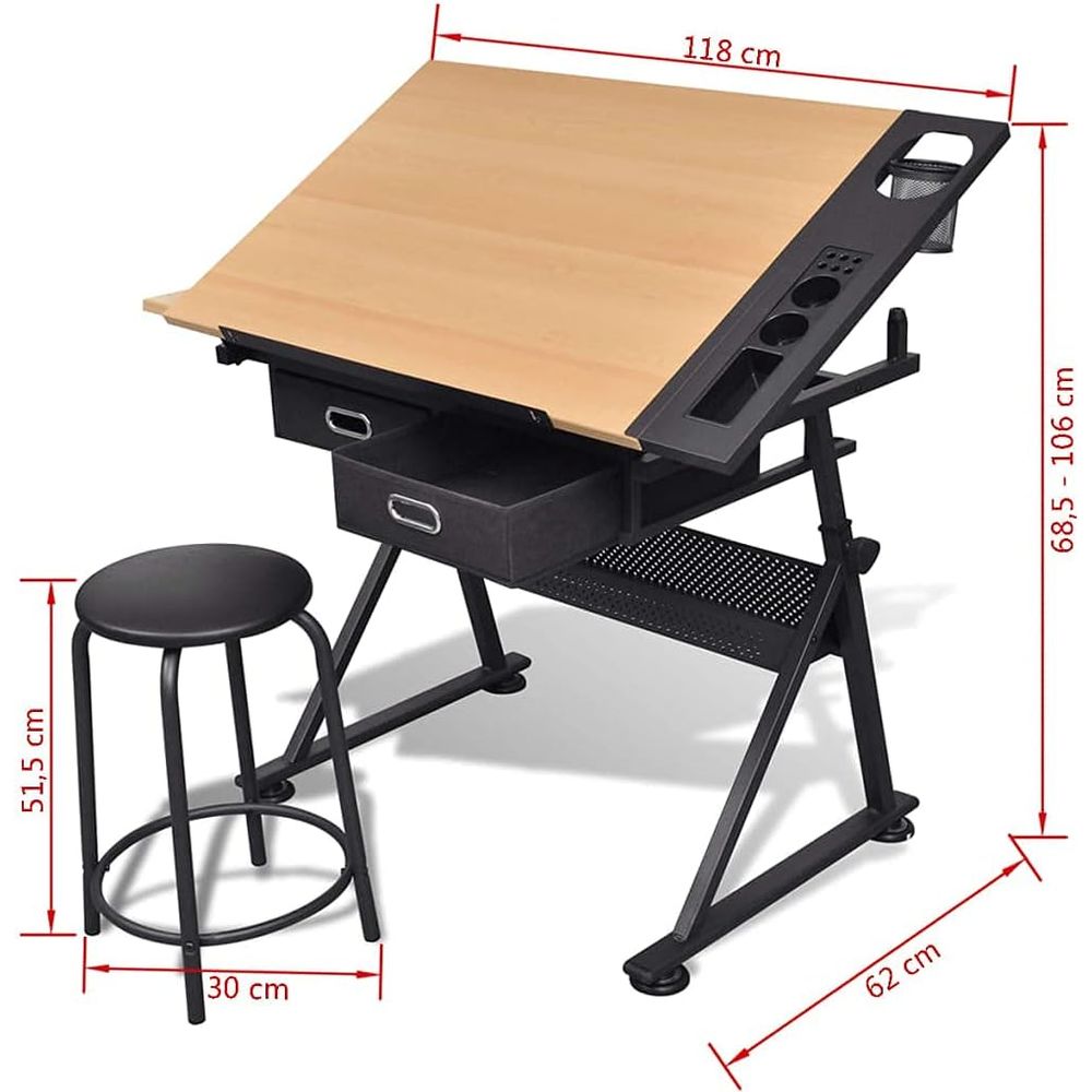 Adjustable Height Drafting Tab - Art & Craft Paper Ideas For Kids 리뷰 및 가격