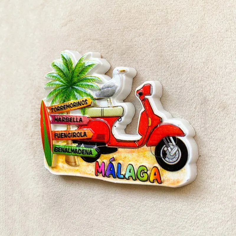 Malaga, Spain Travel souvenirs - Art Craft Magnet 리뷰 및 가격