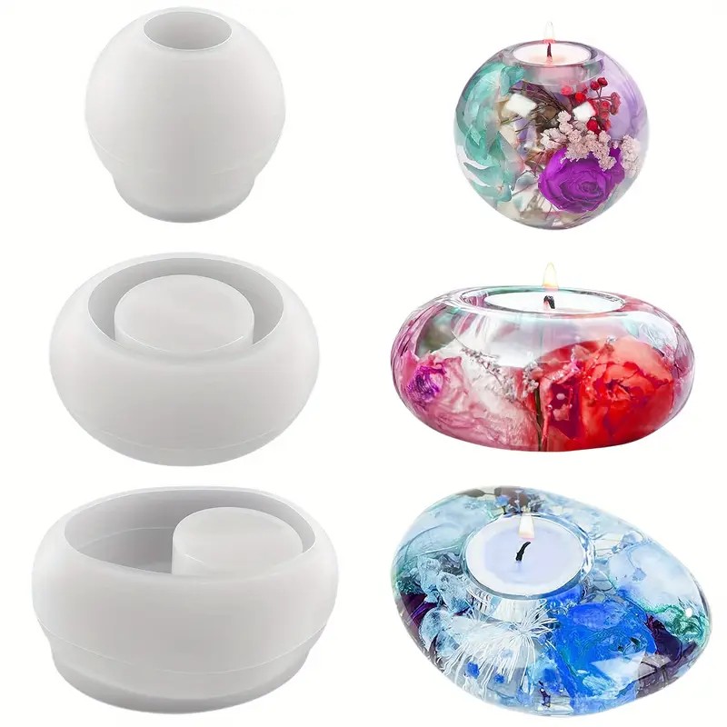 Tealight Candle Holder Resin S - Art Craft Things 리뷰 및 가격