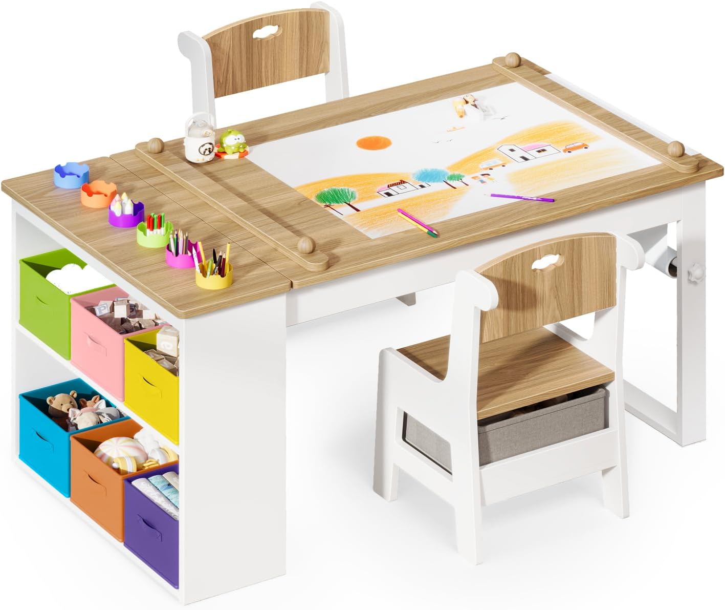 Kids Art Table and Chairs, Tod - Art Craft Cup 리뷰 및 가격