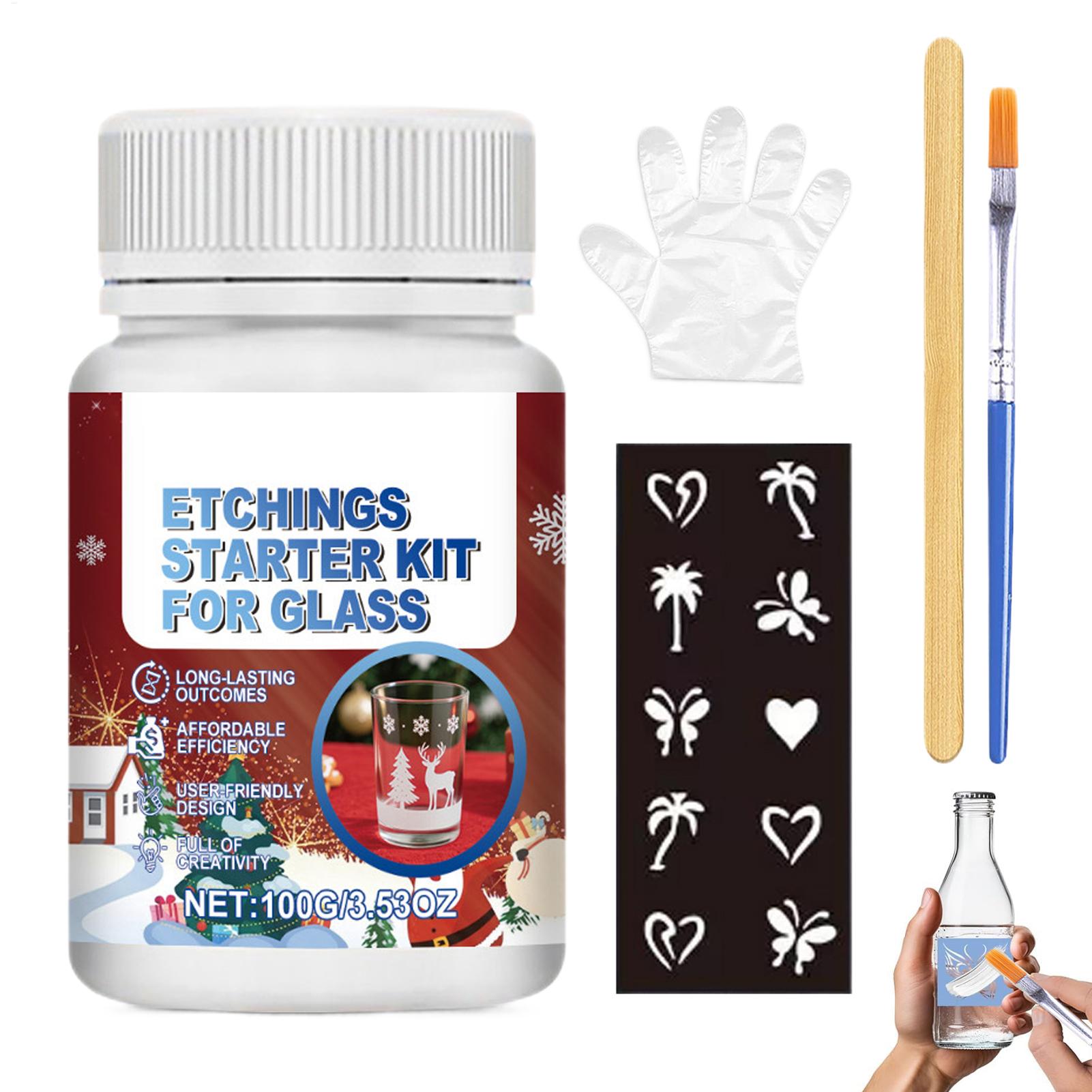 Glass Etching Kit Glass Etch S - Art Craft Cup 리뷰 및 가격