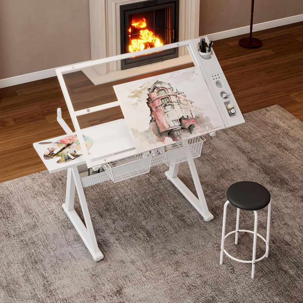 Adjustable Art Desk with Tempe - Art & Craft Paper Ideas For Kids 리뷰 및 가격
