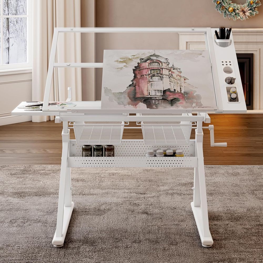 Adjustable Art Desk with Tempe - Art & Craft Paper Ideas For Kids 리뷰 및 가격