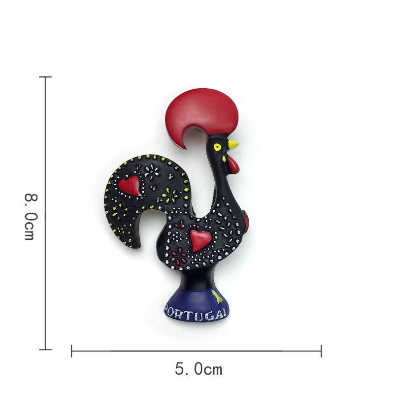 3D Portugal Gallic Rooster Mag - Art Craft Magnet 리뷰 및 가격