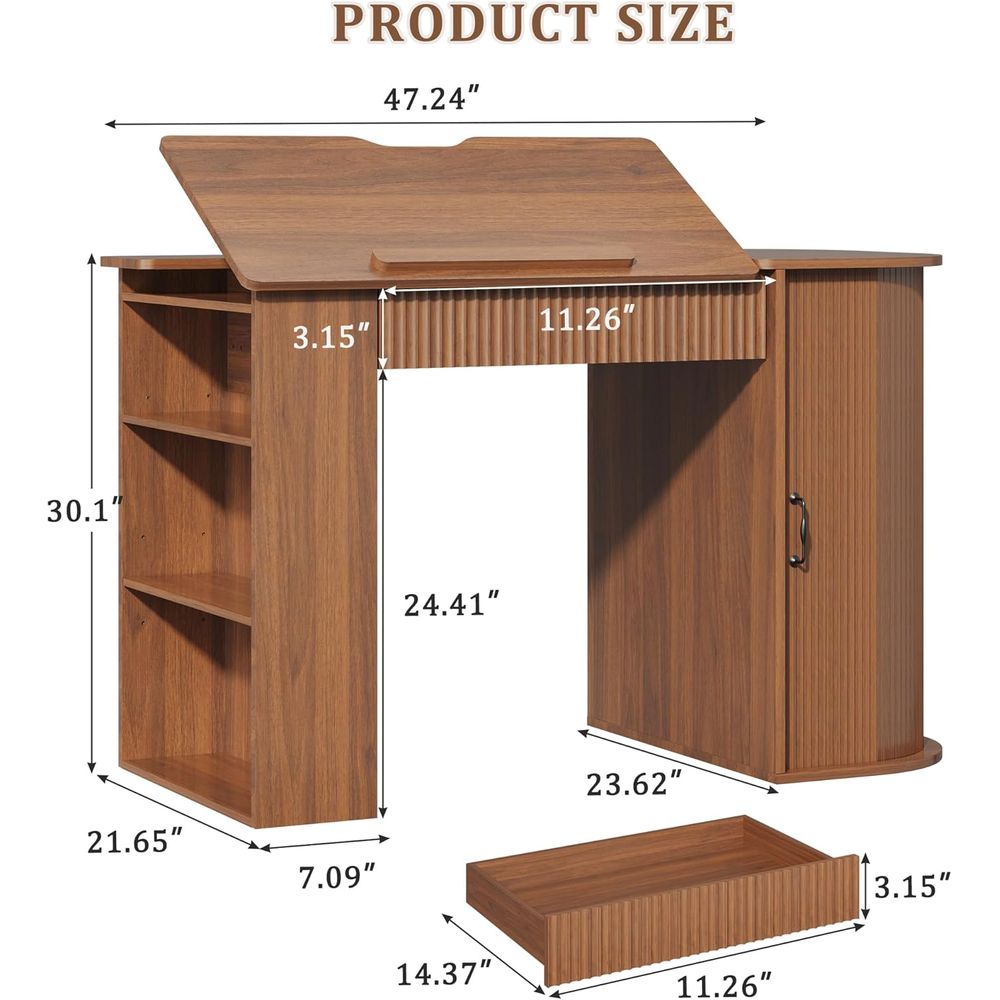 Storage Cabinet Desk with Shel - Art & Craft Paper Ideas For Kids 리뷰 및 가격