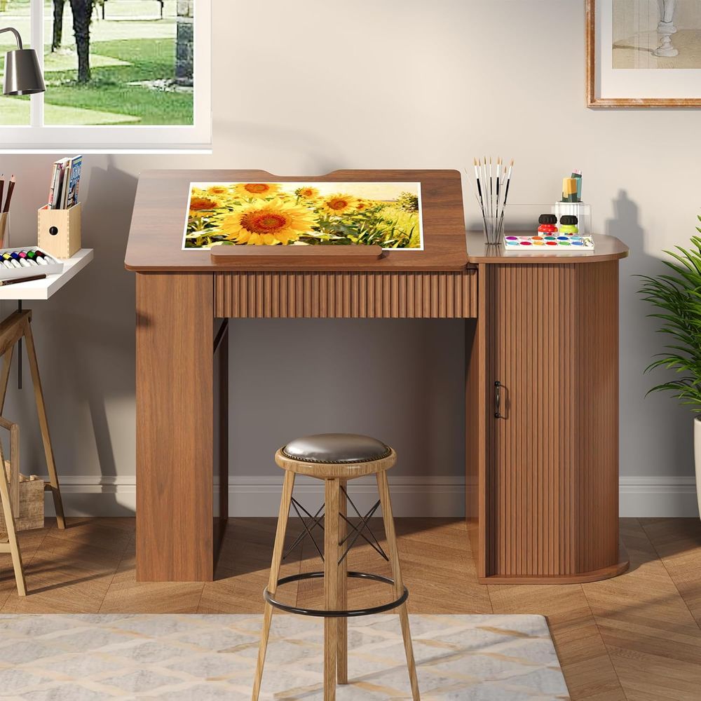 Storage Cabinet Desk with Shel - Art & Craft Paper Ideas For Kids 리뷰 및 가격
