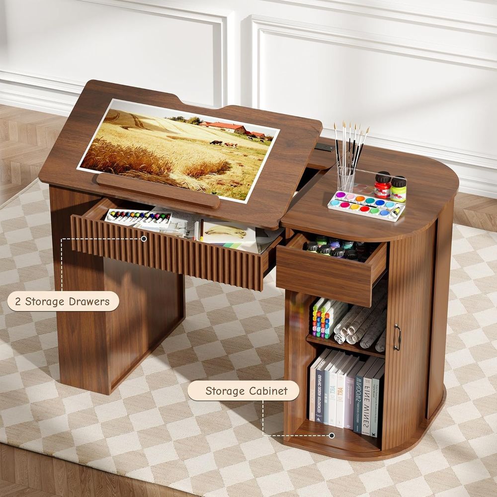 Storage Cabinet Desk with Shel - Art & Craft Paper Ideas For Kids 리뷰 및 가격