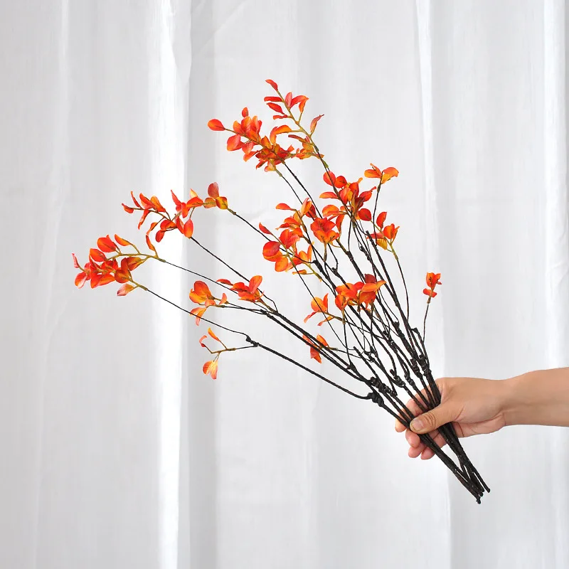 57cm Red Leaf Artificial Flowe - Art Craft Vase 리뷰 및 가격