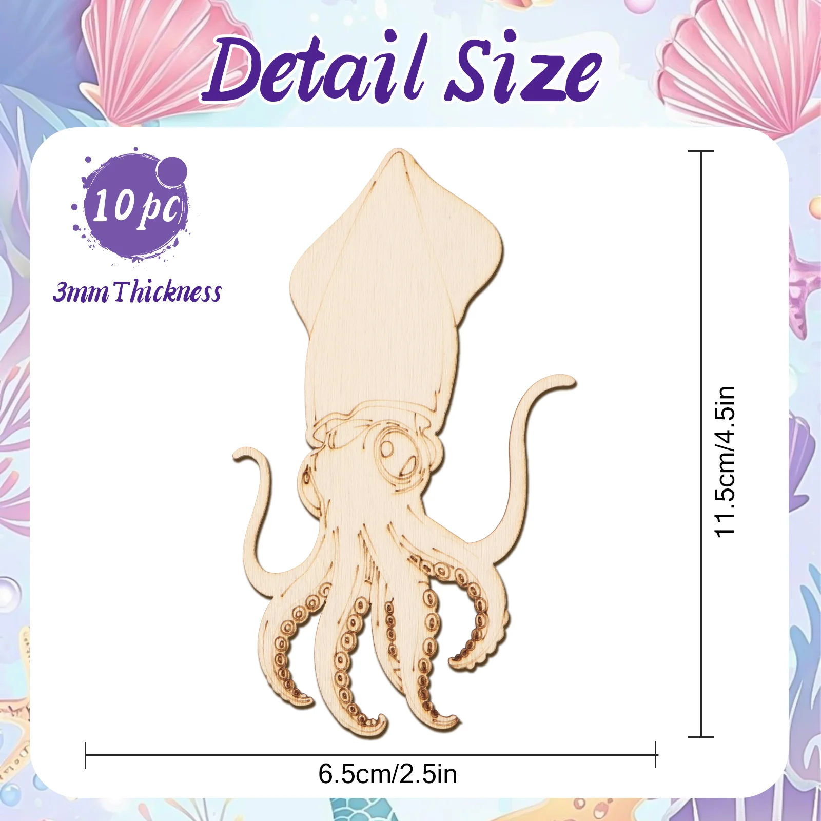 10pcs/set Unfinished Wood Craf - Art & Craft Paper Ideas For Kids 리뷰 및 가격