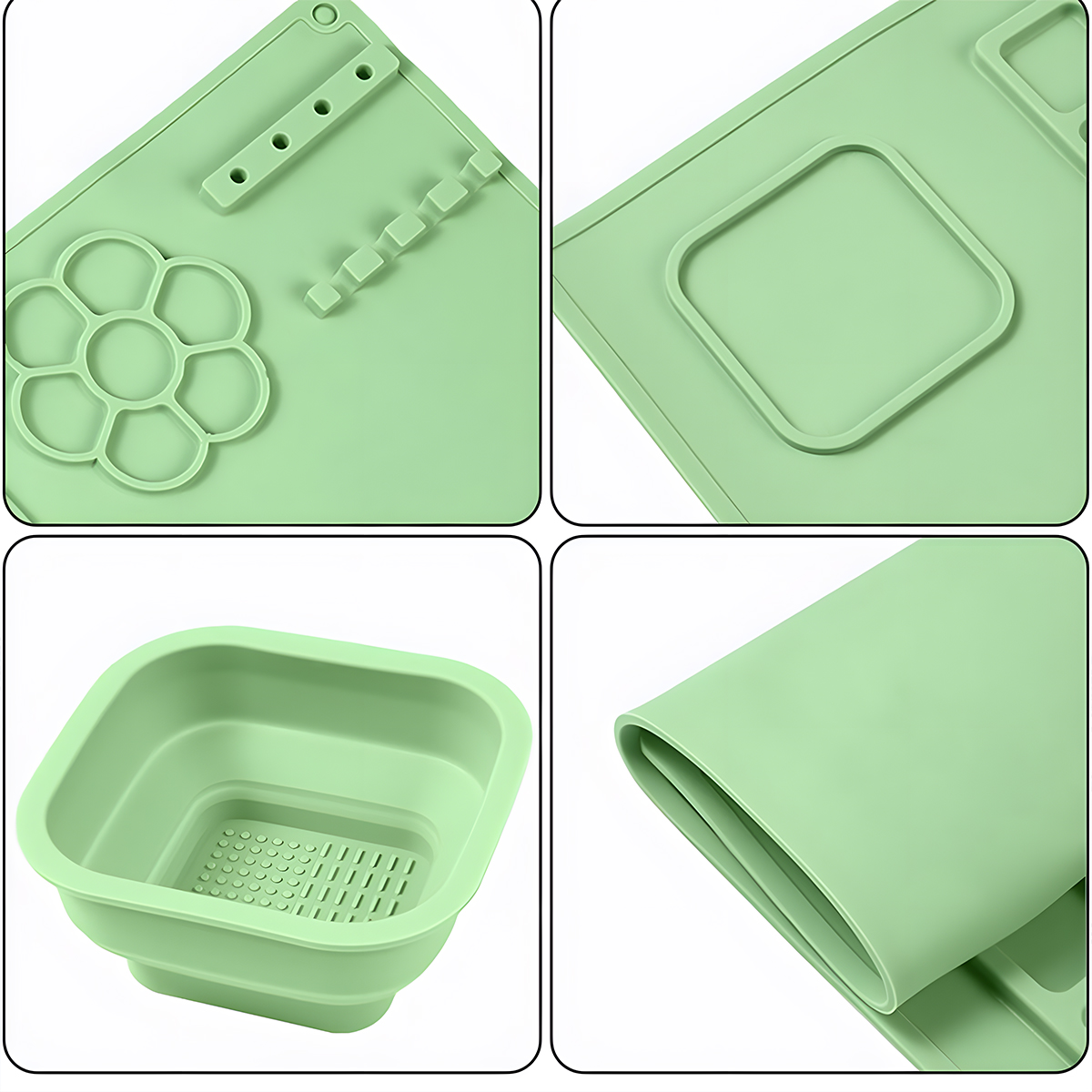 Portable Silicone Painting Mat - Art Craft Cup 리뷰 및 가격