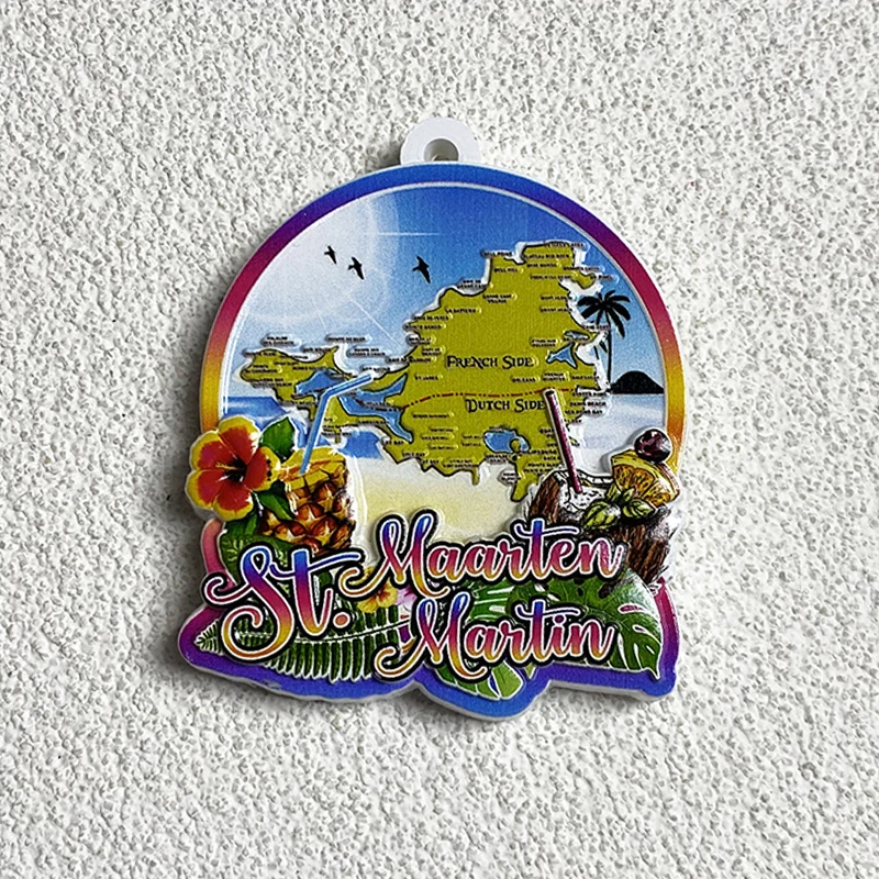 Saint Maarten Tourist Souvenir - Art Craft Magnet 리뷰 및 가격