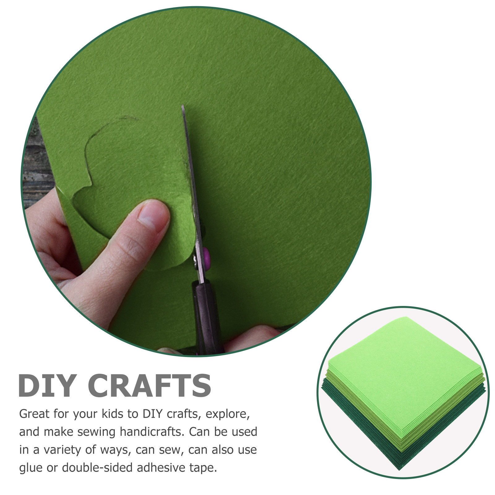 18Pcs Polyester Felt Fabric Sh - Art Craft Classes 리뷰 및 가격