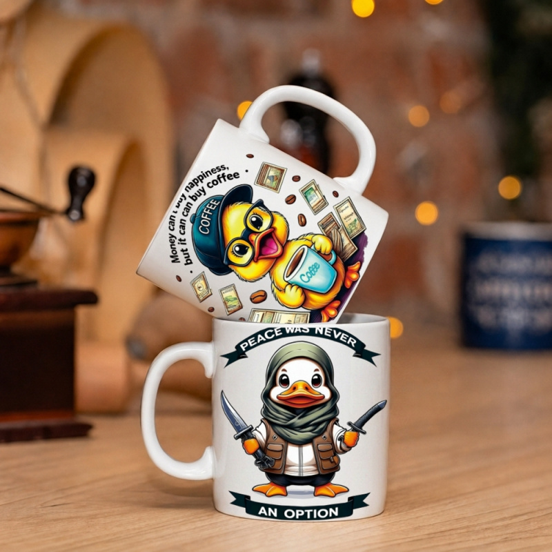 6pcs Cute Funny Cool Yellow Du - Art Craft Cup 리뷰 및 가격
