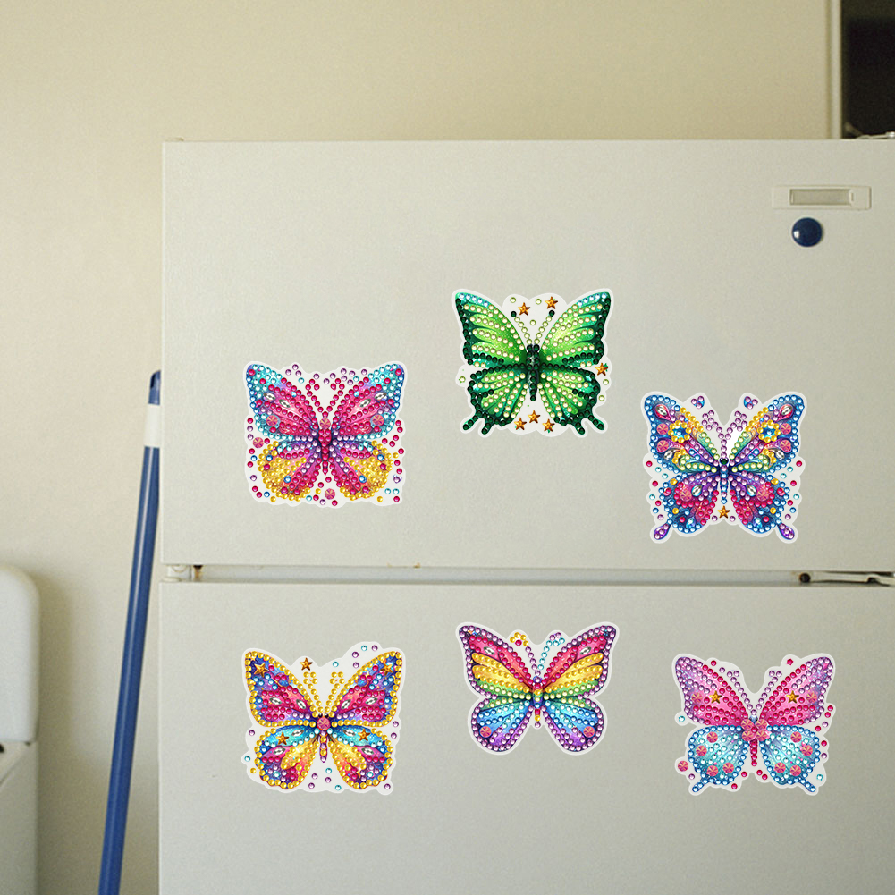 6 Pcs Full Drill Fridge Magnet - Art Craft Magnet 리뷰 및 가격