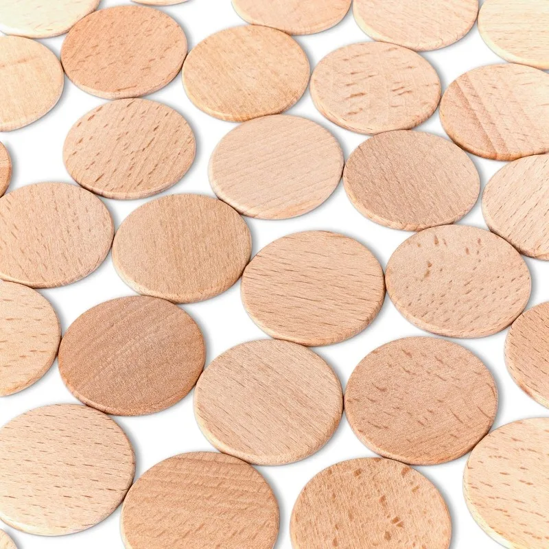 50PCS Round Unfinished Wood Cu - Art Craft Game 리뷰 및 가격
